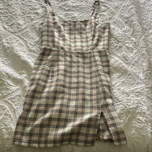 Aeropostale pink plaid dress